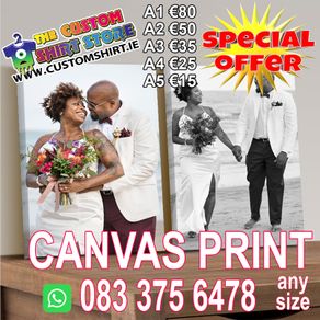Personalised Photo canvas