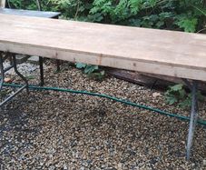 Long folding table (26149)