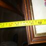 Antique Framed Players Bachelor Showcard measurements are in the photos Image 7