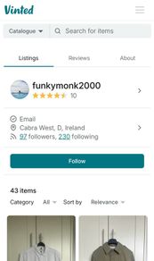 Men's Wardrobe sale on Vinted