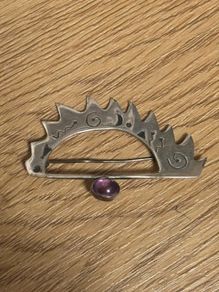 Sterling Silver Brooch
