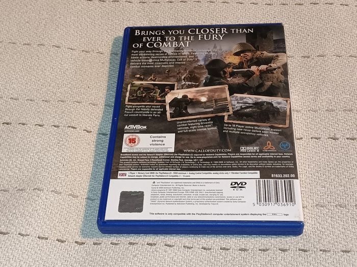 Call of Duty 3  Complete Top PlayStation 2 Game  For Sale Here