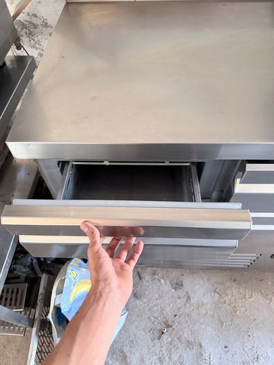 Infrico Commercial 4-Drawer Under-Counter Fridge