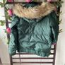 puffer jacket feather & down juicy couture hooded jacket medium Image 8
