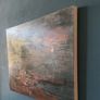 Large Original Abstract Painting Gold Bronze Green Celtic Landscape Art Irish Contemporary Art Image 7