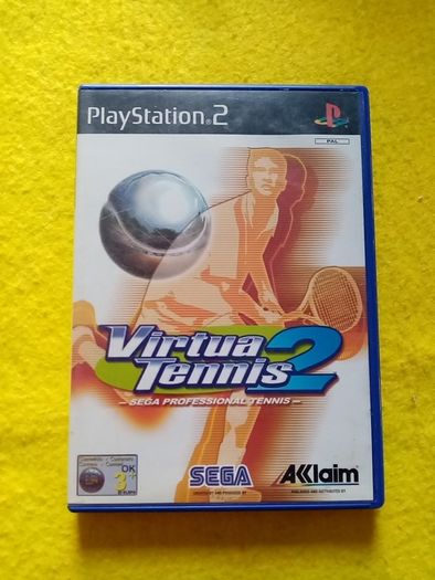 Virtua Tennis 2 sega professional tennis PlayStation 2 ps2 games Original