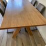 oak dining table Image 2