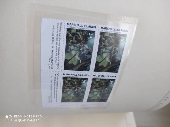 The History of World War II in the postage stamps