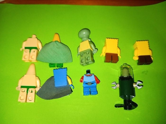 Lego Spongebob Squarepants Minifigures