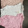 Baby girl onesie and vest bundle 9-12 months. Image 4