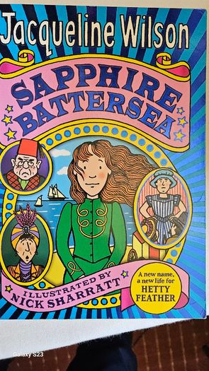 Emerald Star and other books of Jacqueline Wilson.