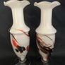 Vintage opaline glass vases Image 3