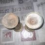 Old Pair of Brass Vases, Postage Available or Collection Image 3