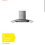 Belling 90cm Curved Glass & Stainless Steel Extractor Hood Image 3