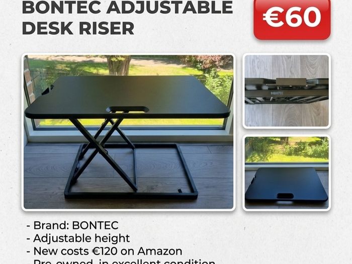 Desk rises - adjustable - BONTEC