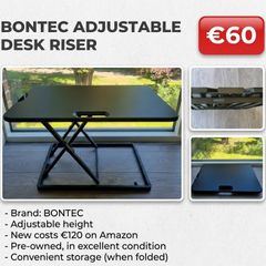 Desk rises - adjustable - BONTEC