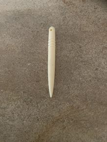 Antique  bone needle for crafts