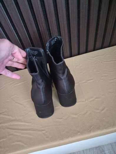 Primark pointed toe boots with block heels