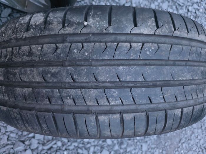 two wheels with perfect tyres