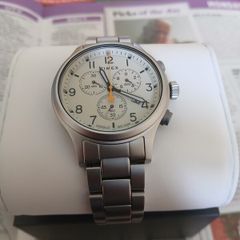 New Timex chronograph indiglo watch.