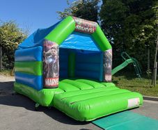 Marvel bouncy castle for sale(removable stickers)12x12