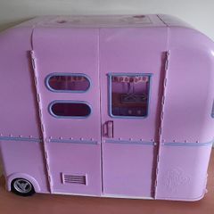Our Generation pink Camper Van, jeep & doll