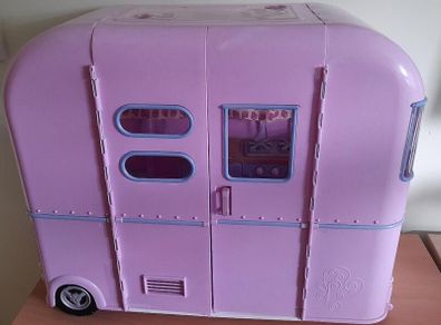 Our Generation pink Camper Van, jeep & doll