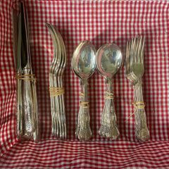 Vintage Newbridge EPNS A1 Silver Cutlery Bundle. Ideal for Crafts / DIY
