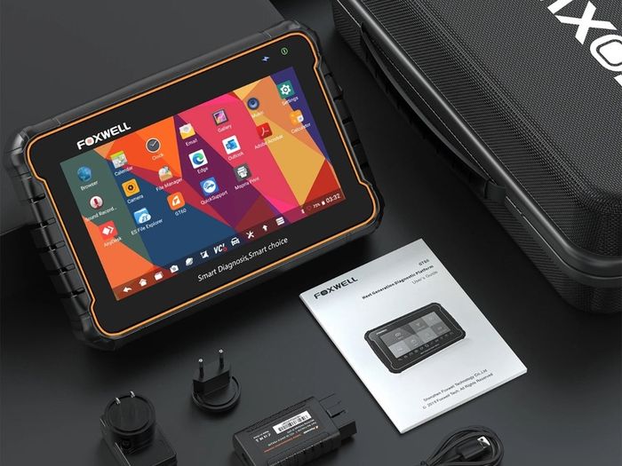 Foxwell GT60 OBD2 Diagnostic Tool Full System Active Test Car Code Reader 24 Reset Service Professional OBD 2 Automotive Scanner