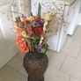 Beautiful Large Vase full of variety of flowers Image 2