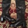 Dune over the knee leather boots, size EU-40, UK-7 Image 3