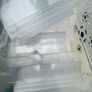 50 Clear Perspex Plastic Slat Wall Shelf - Shoes Display - Suits Many Uses Image 5