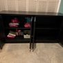 Large Black Mirrored 4-Door Sideboard Image 3
