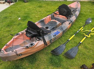 2 person Kayak and accessories