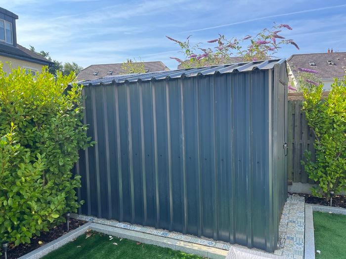 Steel shed
