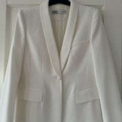 Blazer white fitted