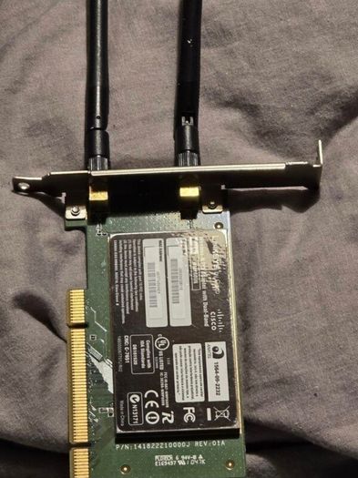 Linksys Wireless-N PCI Adapter with Dual-Band - WMP600N
