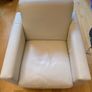 Natuzzi Italsofa Leather Swivel Armchair Image 2