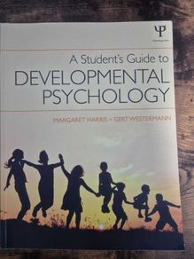A Student's Guide to Developmental Psychology - Harris & Westermann