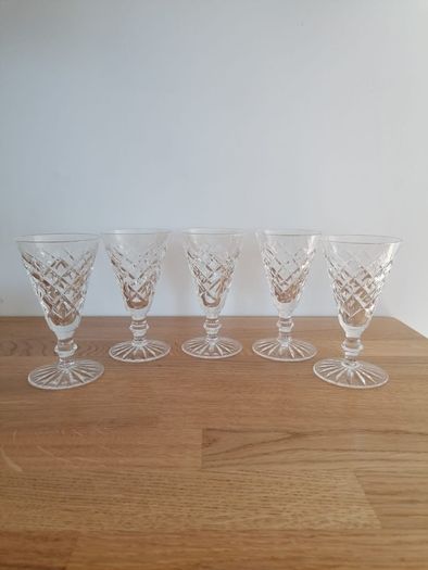 Waterford Crystal Sherry Glasses x4