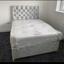 New Stylish single ,Double 4ft, 4ft6, King 5ft And 6ft Superking Sizes Divan Beds Instock. Drawers And Optional Tufted Mattresses Available. Free Delivery Image 8