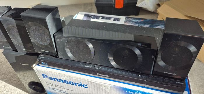Panasonic home theater and Blu-ray system