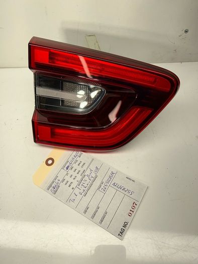 Renault Kadjar 2017 Rear Left Boot Light 265550151r A2l16b25s