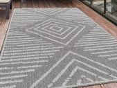 Rug Flat-Woven Retro Design Patio Balcony