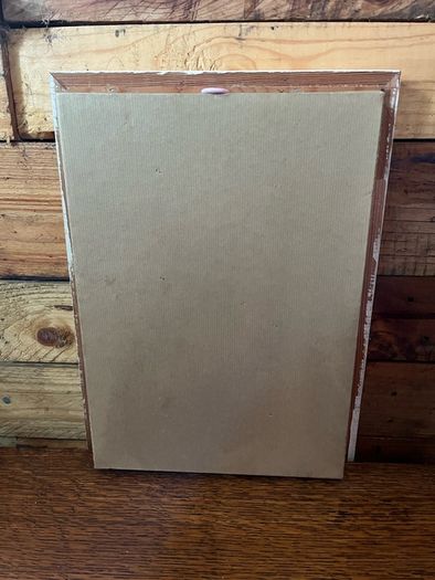 Holy statue of Jesus in boxed  frame
