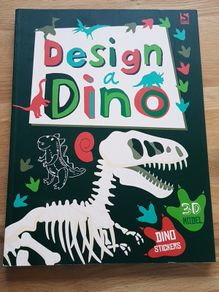 Brand New Design a Dino Book