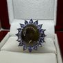 Sapphire & Tanzanite Ring Image 5