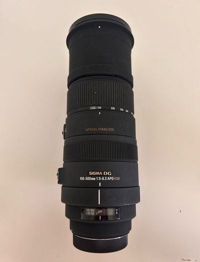 Sigma Dg 150-500mm F/5-6.3 Apo Hsm Os Zoom Lens for Canon