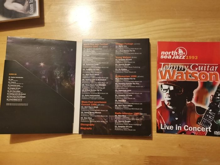 Johnny Watson DVD & CD