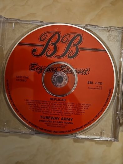 Tubeway Army CD - Replicas